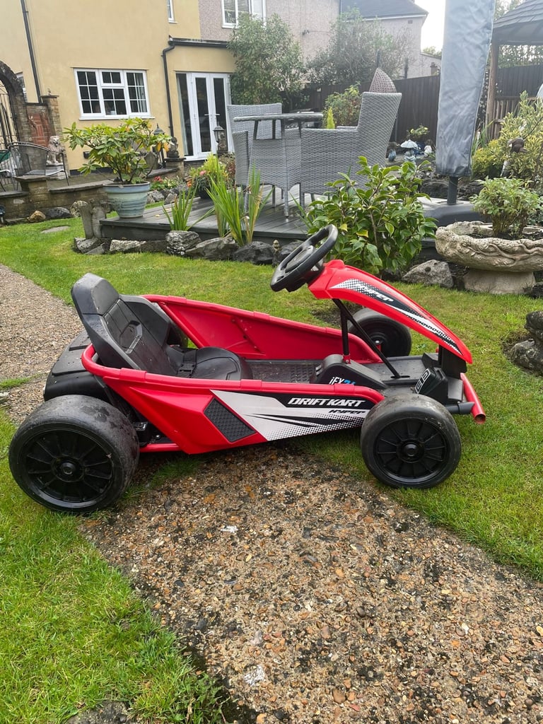 image for Children’s Red Electric Go Kart Red as new needs power cable as lost in move 