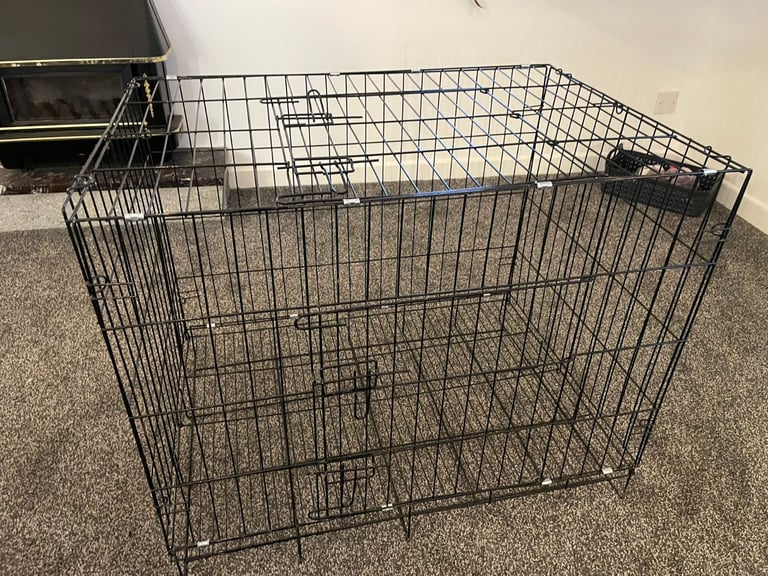 Folding Metal Dog Cage / Dog Crate