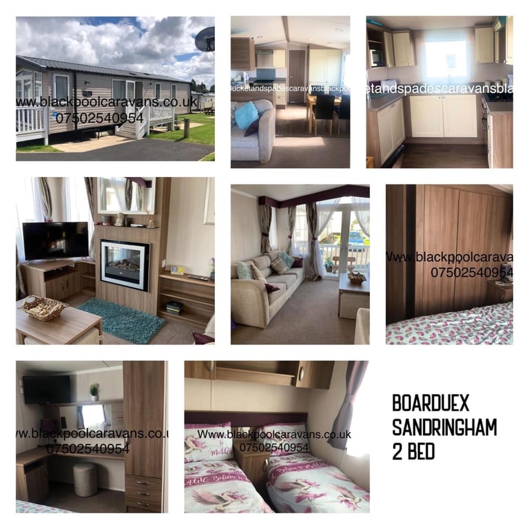 Marton mere Blackpool caravan 13th oct £250 