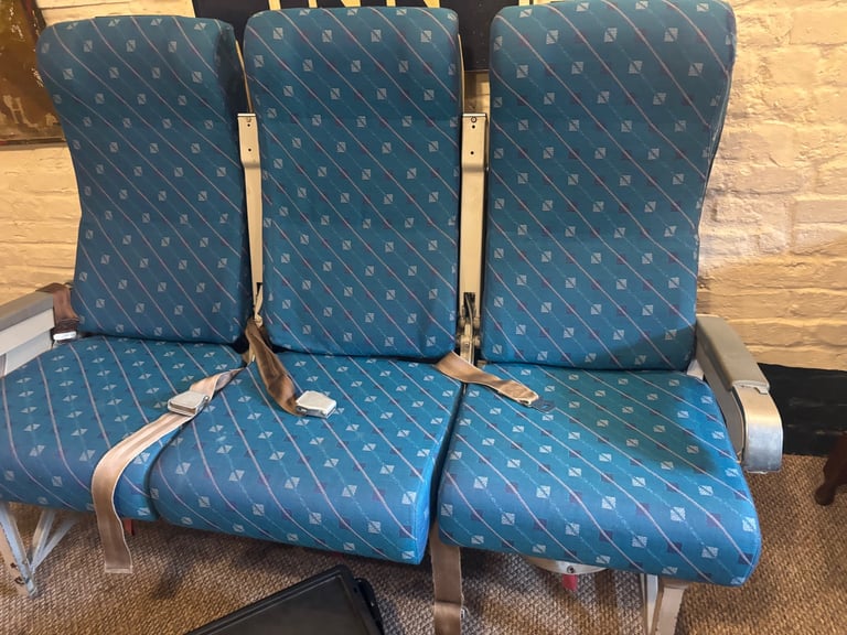 Vintage Airplane Seats 