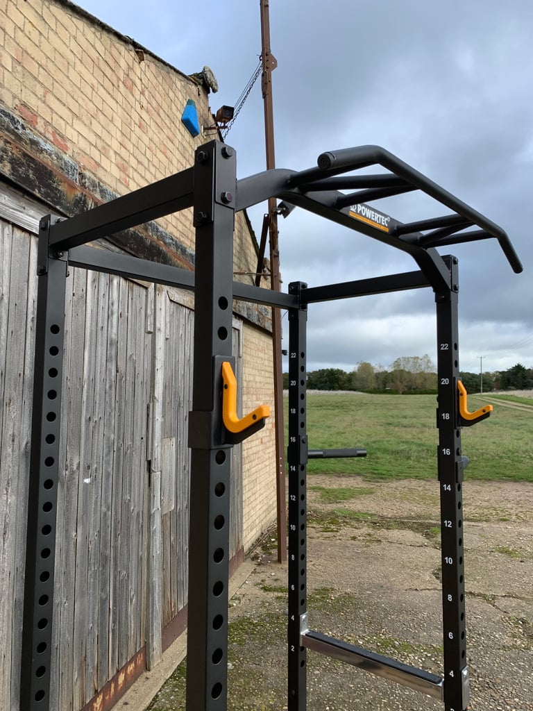 Powertec Power Rack with Dip Bars (Delivery Available) 
