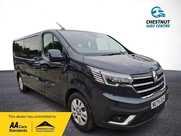 Renault Trafic WAV Wheelchair Access Vehicle L2H1 LWB 7K 2024 No VAT