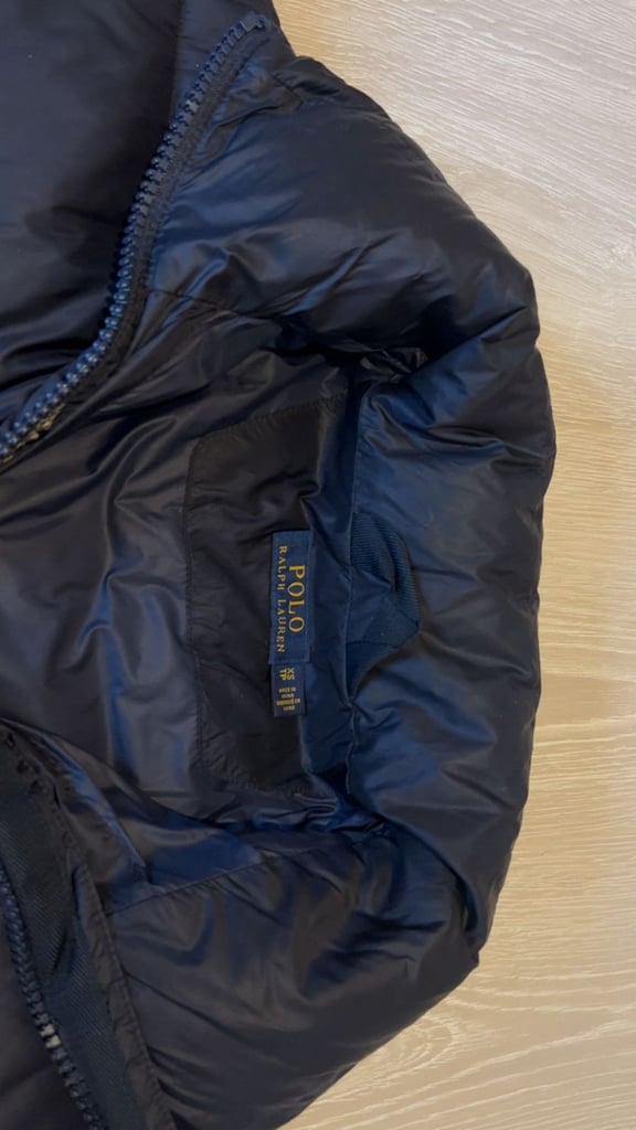 Ralph Lauren Womens Black Puffer Jacket