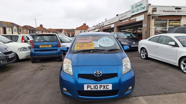 2010 Toyota Yaris 1.3 VVT-i TR MMT Automatic 5-Door From £5,995 + Retail Package HATCHBACK Petrol...