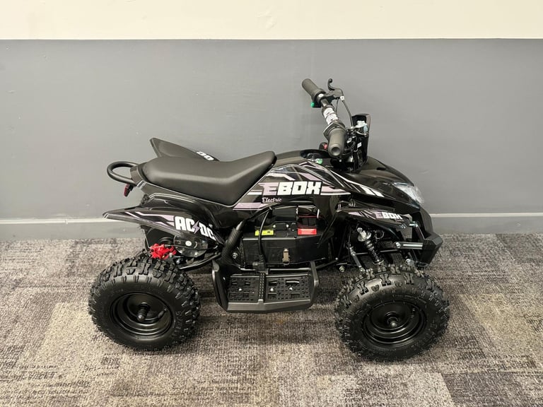 BRAND NEW STOMP EBOX ACDC KIDS ELECTRIC ATV QUAD BIKE ELECTRIC MOTORCROSS ATV