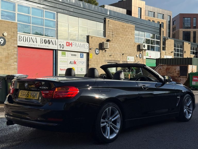 2015 BMW 4 Series 2.0 420i Sport Euro 6 (s/s) 2dr CONVERTIBLE Petrol Manual