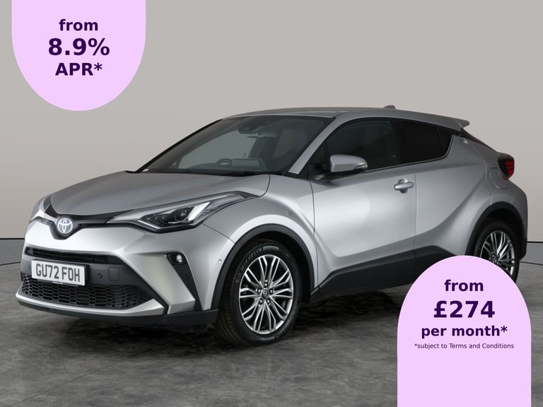 2022 Toyota C-HR 1.8 VVT-h GPF Excel SUV 5dr Petrol Hybrid CVT Euro 6 (s/s) (122 ps) - HEATE Suv ...