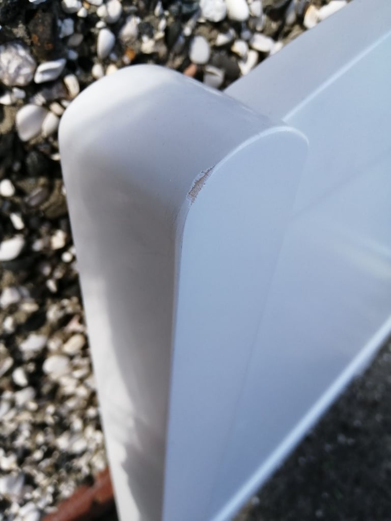 Single Headboard Next white wooden 