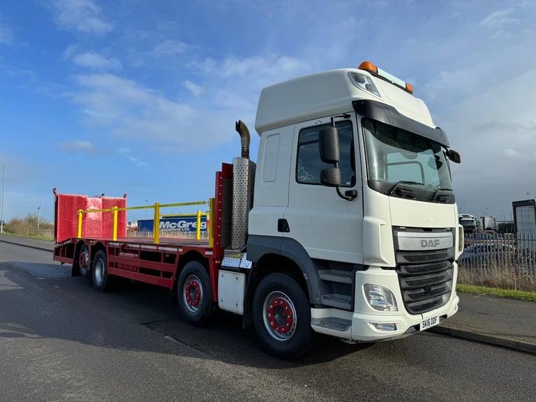 2016 DAF CF400 8x2 Beavertail Plant 