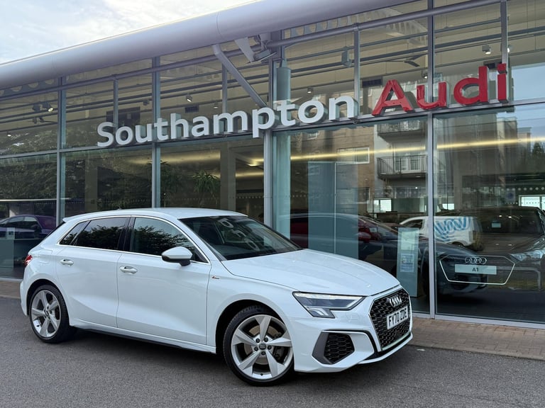 2020 Audi A3 1.0 TFSI 30 S line Sportback 5dr Petrol Manual Euro 6 (s/s) (110 ps) HATCHBACK Petro...