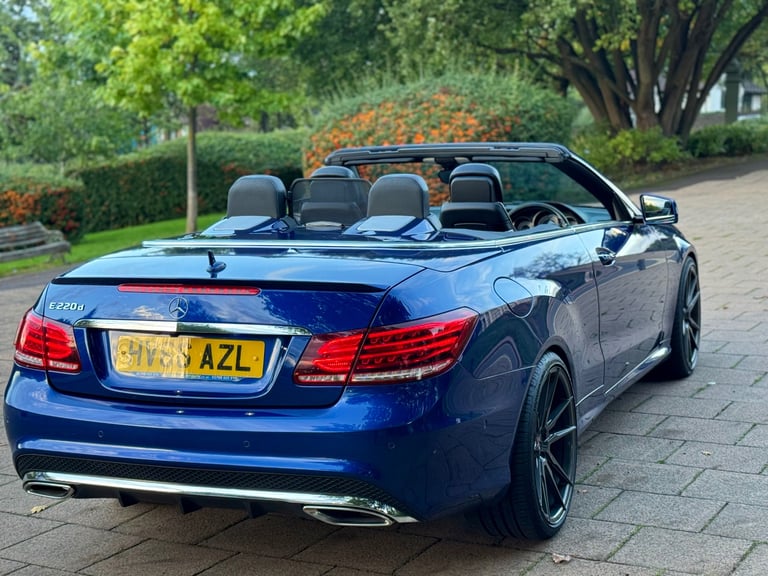 Mercedes-Benz, E CLASS, Convertible, 2016, Semi-Auto, 2143 (cc), 2 doors