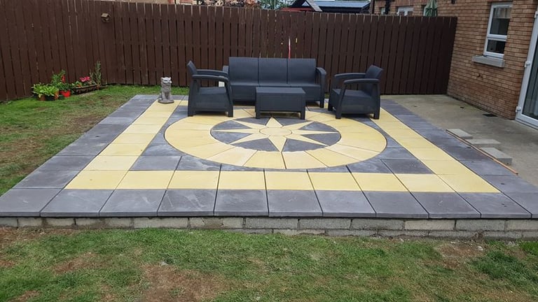 3 meter diameter Sunrise circle. DELIVERY INCLUDED in Northern Ireland