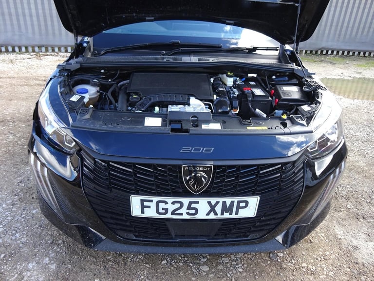 2025 25 REG PEUGEOT 208 ALLURE PURETECH DAMAGED REPAIRABLE SALVAGE