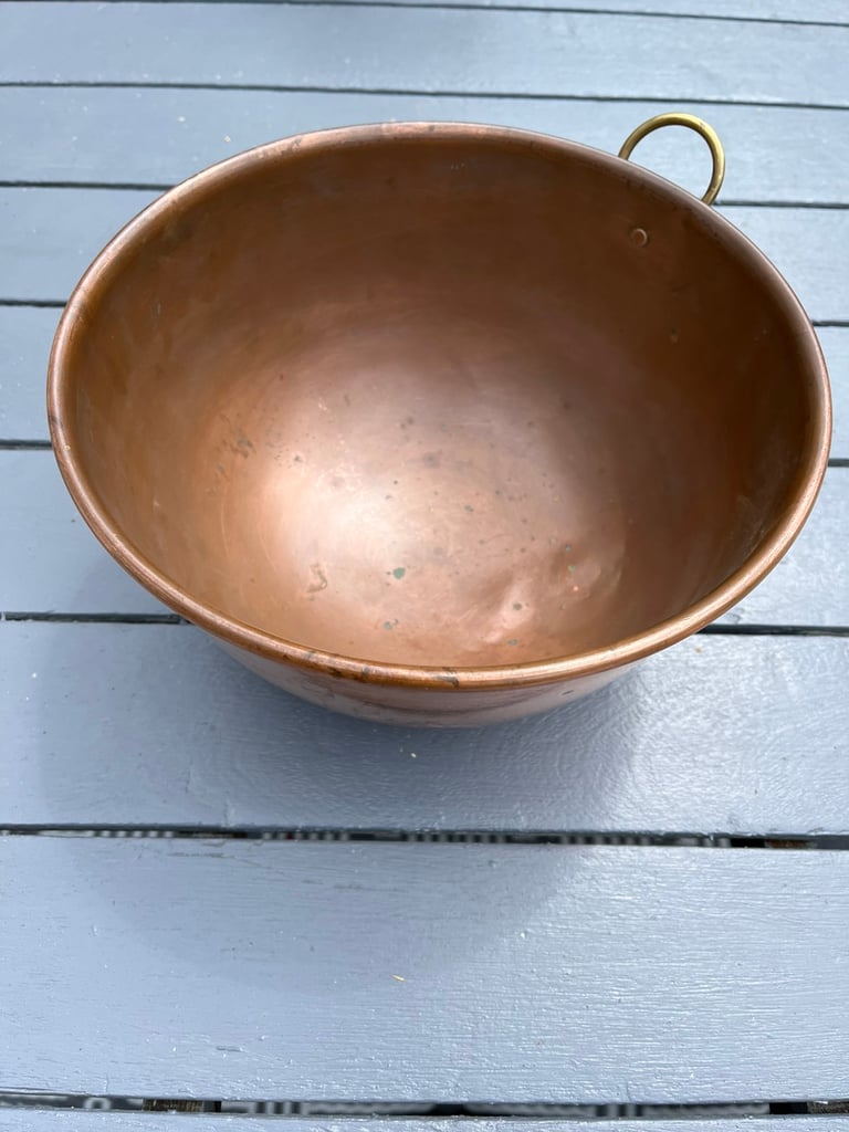 Vintage Copper mixing bowl