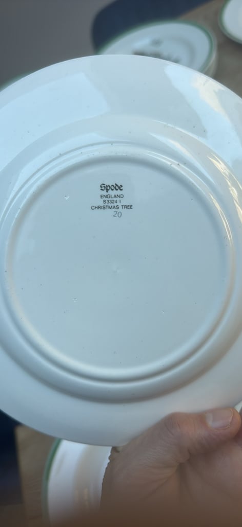 Spode Christmas dinner set 