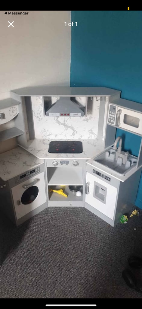 image for Wooden toy kitchen 