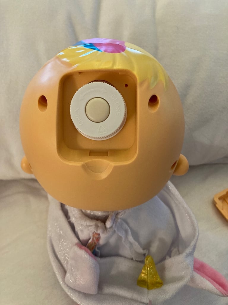 Cry baby doll who cries when you take her dummy out