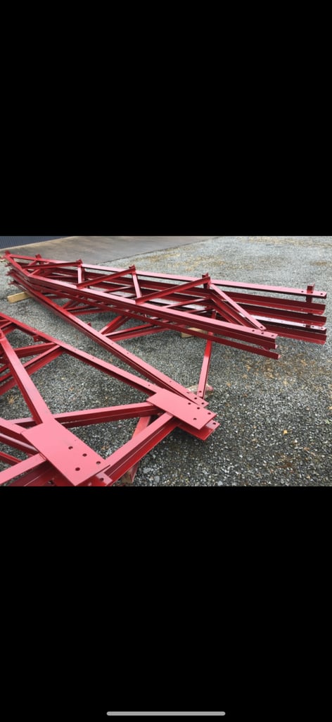 Farm shed steel frame 