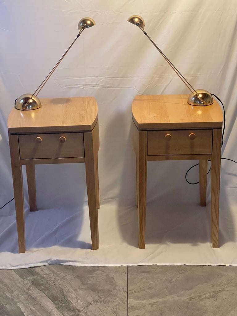 image for Retro vintage nightstands & lamps