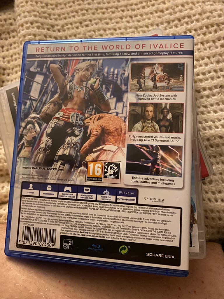 Final Fantasy XII The Zodiac Age PS4