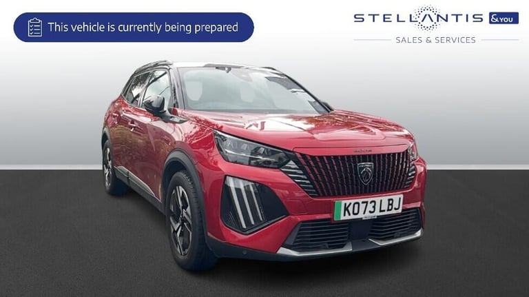 2024 Peugeot 2008 54kWh GT SUV 5dr Electric Auto (7kW Charger) (156 ps) SUV Electric Automatic
