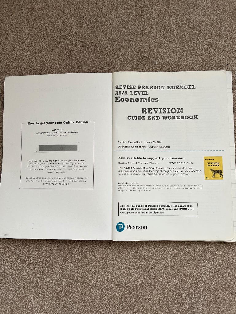 AS/A Level Economics Revision Guide and Workbook
