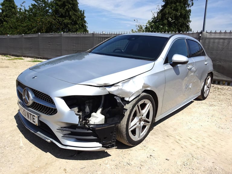 2020 20 REG MERCEDES BENZ A CLASS A180 AMG LINE EXECUTIVE AUTO DAMAGED SALVAGE