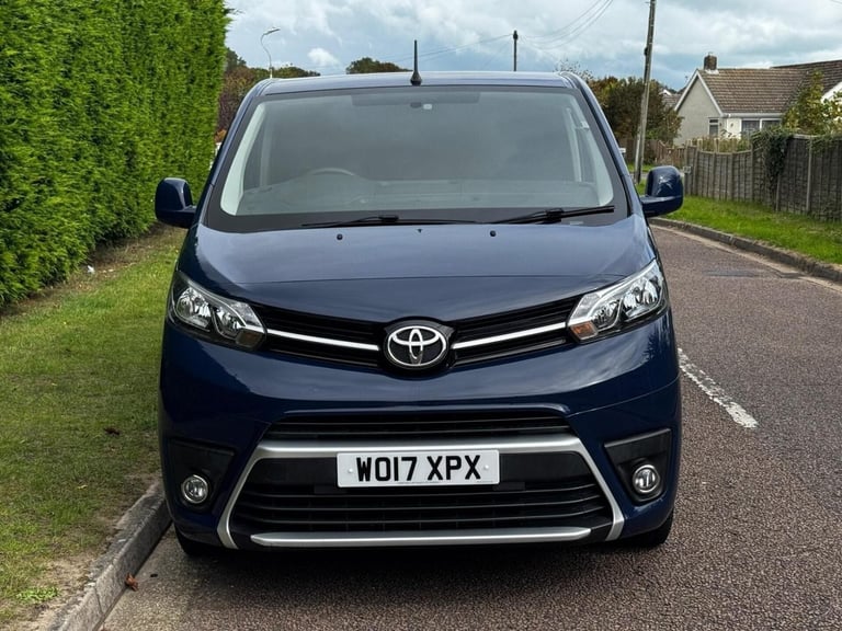 2017 "17" TOYOTA PROACE 2.0D (120 BHP) COMFORT LONG CREW CAB (6 SEAT) EURO 6