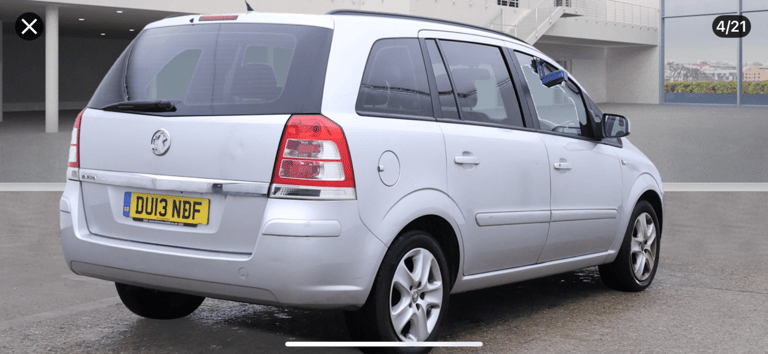 2013 Vauxhall Zafira 1.8 , 7 seater in 