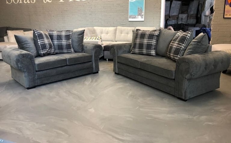 Brand New Modern VERONA Sofa >> Corner + 3+2 Sofa Set >> 35% Off >>>>Order Now