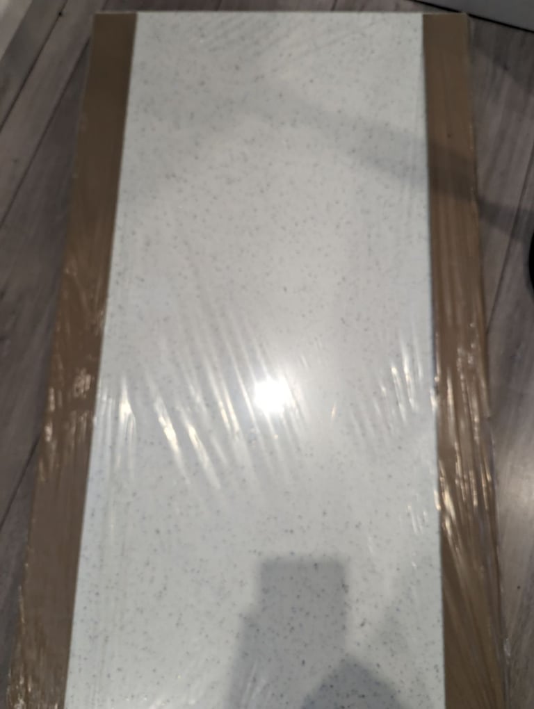 Wickes Strasse Blanc Gloss Laminate Worktop - 600 x 38 x 3000mm