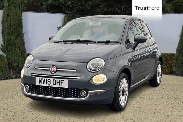 2018 Fiat 500 1.2 Lounge 3dr HATCHBACK PETROL Manual