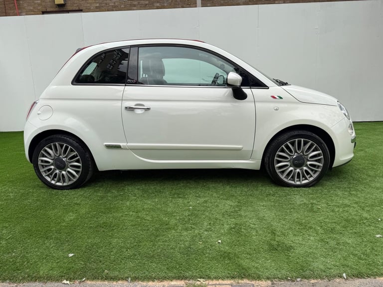 2015 Fiat 500 0.9 TwinAir Lounge 2dr Dualogic CONVERTIBLE PETROL Automatic