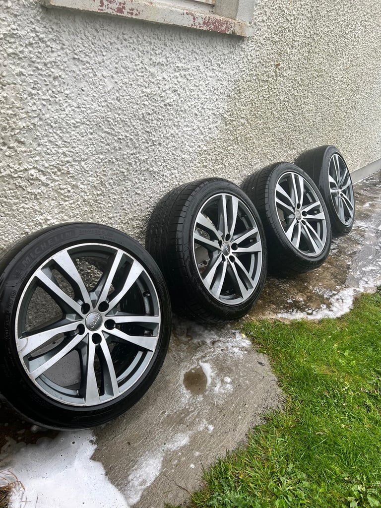 19” Audi a6 s-line alloys 