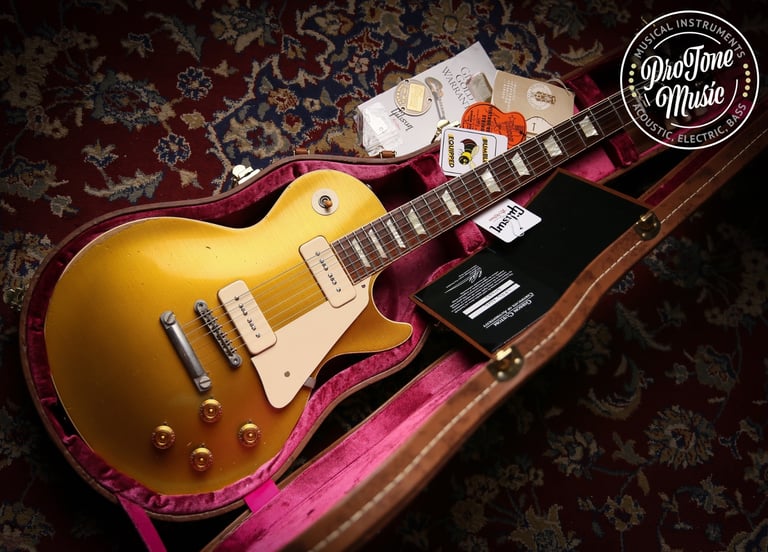 Gibson USA Custom Shop R6 Aged Limited Edition Goldtop