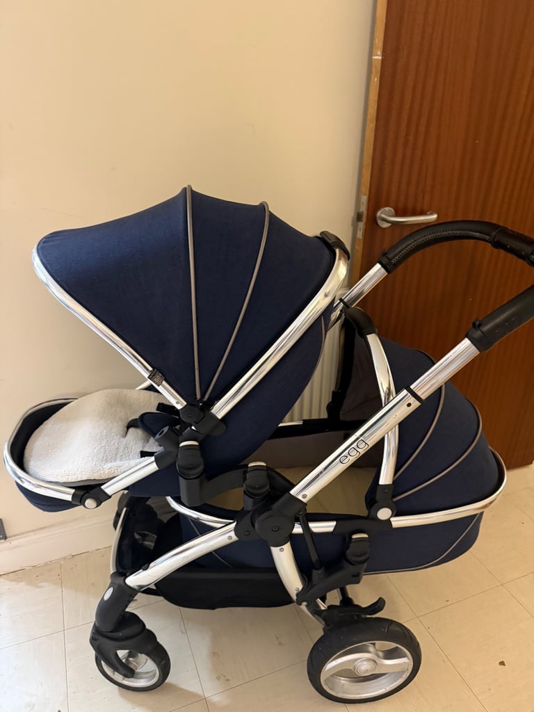 image for Egg double pram  need gone asap