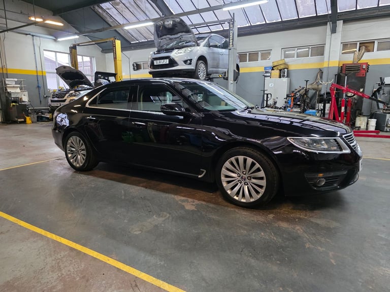 RARE BEUTIFUL BLACK SAAB 9-5 NG 2.0 TID AUTO,NEW CAMBELT,VERY GOOD CONDITION