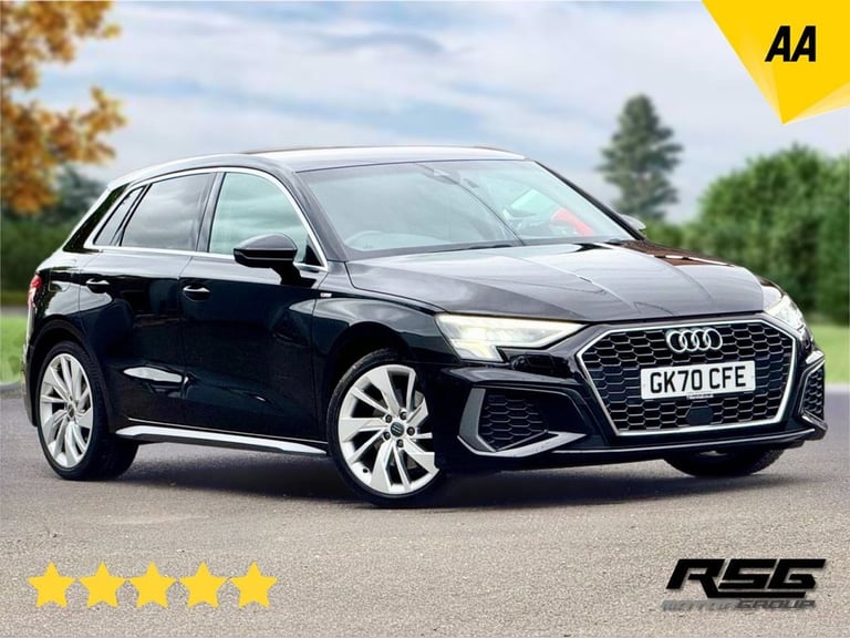 2020 Audi A3 1.5 TFSI 35 S line Sportback 5dr Petrol Manual Euro 6 (s/s) (150 ps) Hatchback Petro...