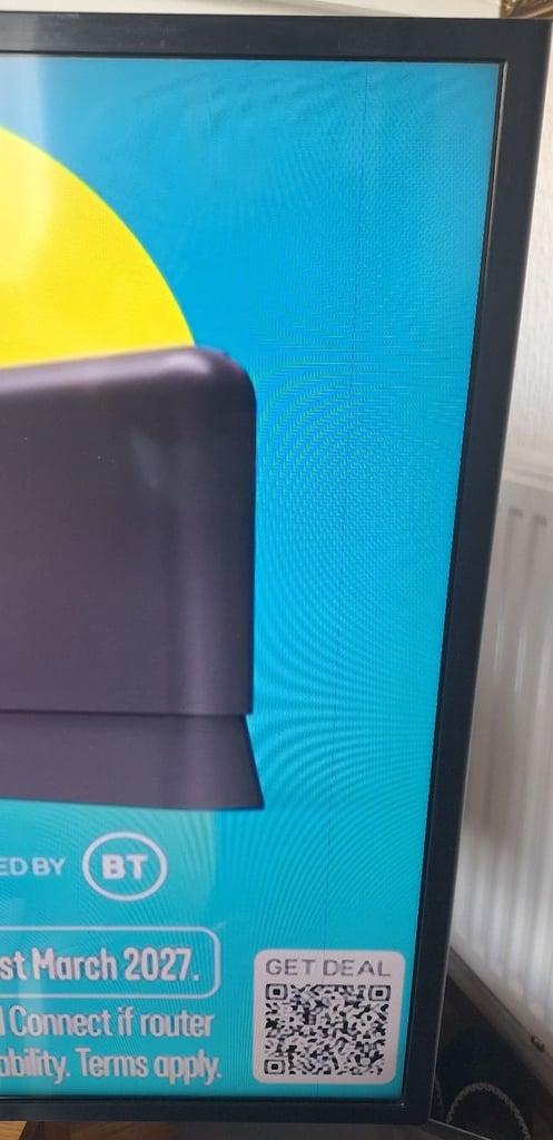 Please Read the description 40in Samsung smart curved tv