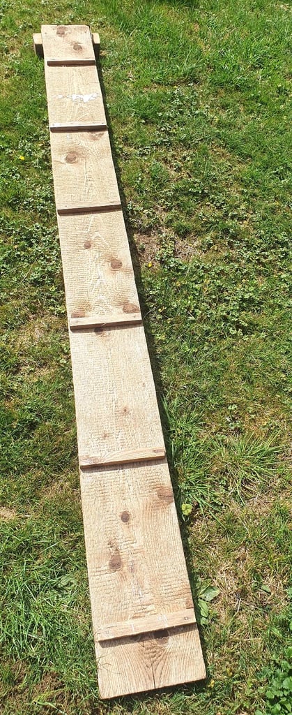 Thick Heavy Wooden Timber Board Plank 2.62mt