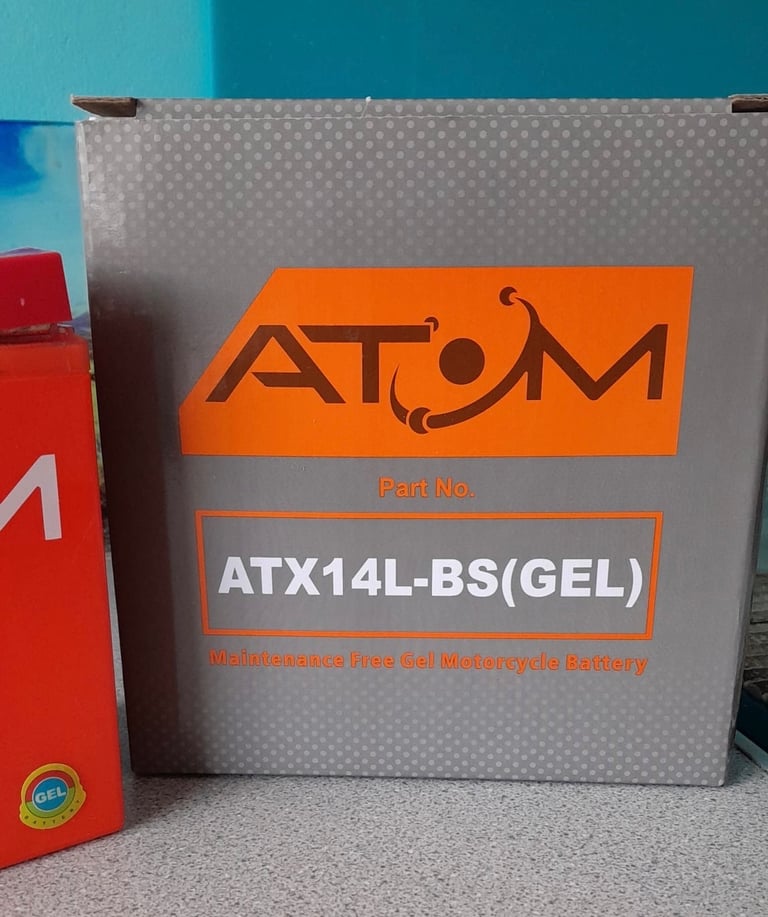 Motorcycle Atom Gel Maintenance Free Battery Motorbike