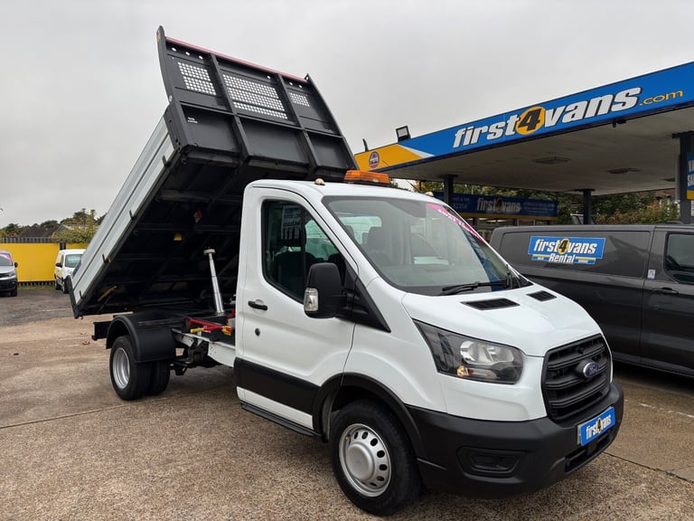 2020 Ford Transit 2.0 EcoBlue 130ps SC Tipper ** Wet Belt Replaced ** CHASSIS CAB Diesel Manual