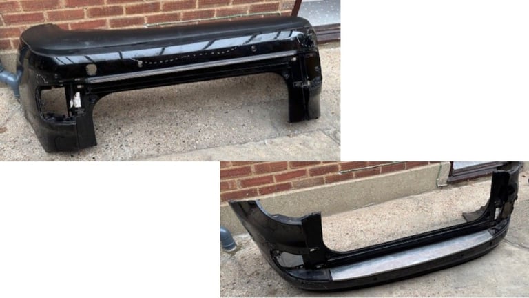 image for FIAT 500L MPW BUMPER REAR WITH PARKING SENSORS IN BLACK MPW 2014