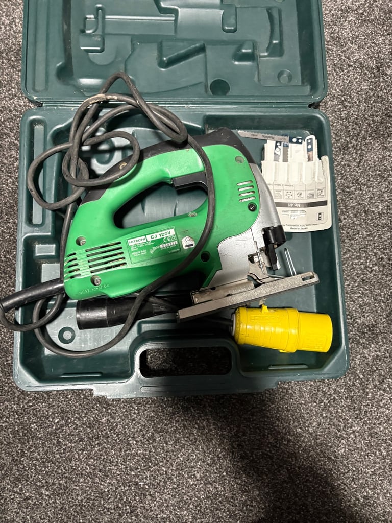 Hitachi 110v Jigsaw, Planner & Extension Lead