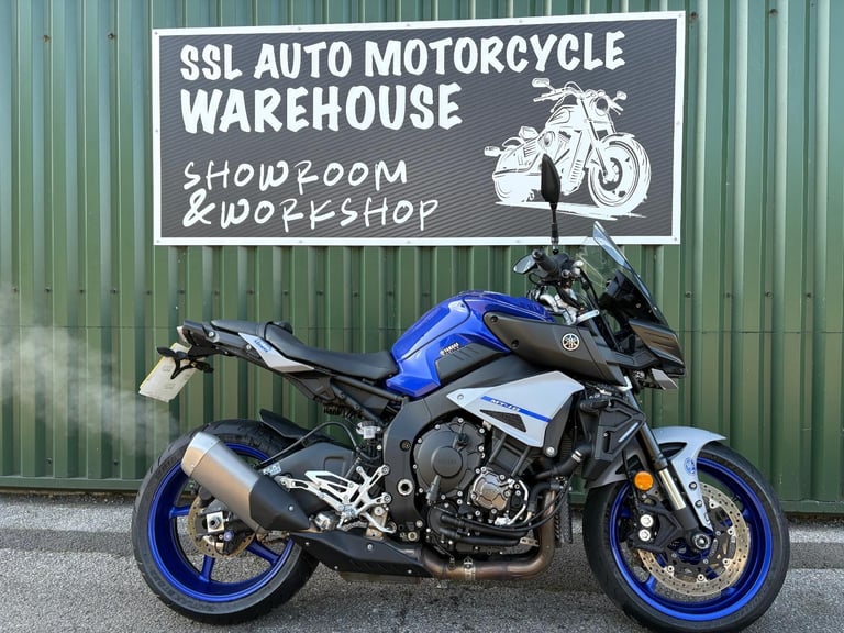 Yamaha MT10 Blue 2020 Excellent Condition Full History only 7400 Miles