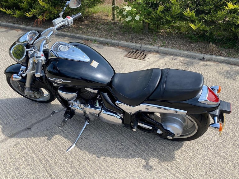 2012 12 SUZUKI VZ 1500 L0 INTRDUER VZ1500 BLACK CUSTOM CRUISER BOULEVARD NEW MOT