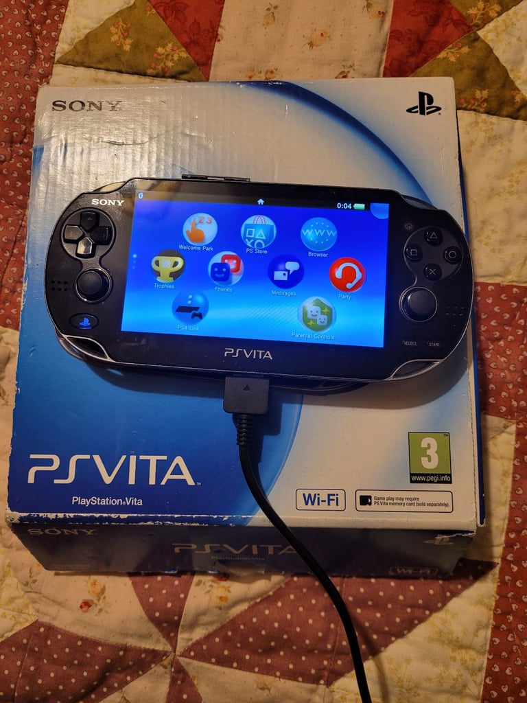 Sony playstation vita boxed plus games