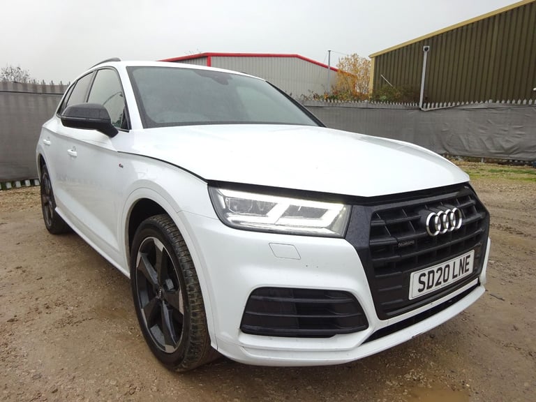 2020 20 REG AUDI Q5 S LINE BLACK EDITION 45 TFSI QUATTRO AUTO DAMAGED SALVAGE