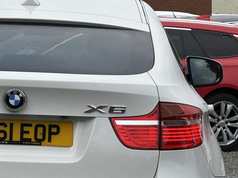 2011 BMW X6 3.0 xDrive40d Diesel Auto 4 Door Coupe White
