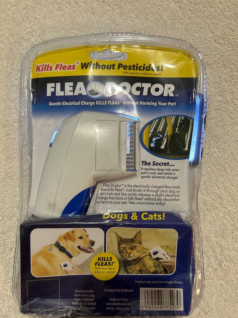 Flea treatment machine 